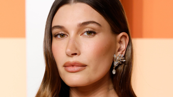 Hailey Bieber Skipped the Glaze on Her Signature Manicure—See the Photos