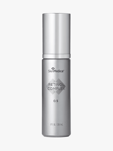 SkinMedica Age Defense Retinol Complex in branded component on a light gray background